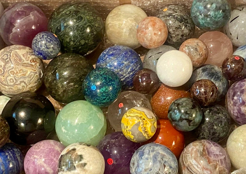 Luna Blue Rocks Spheres – Luna Rocks