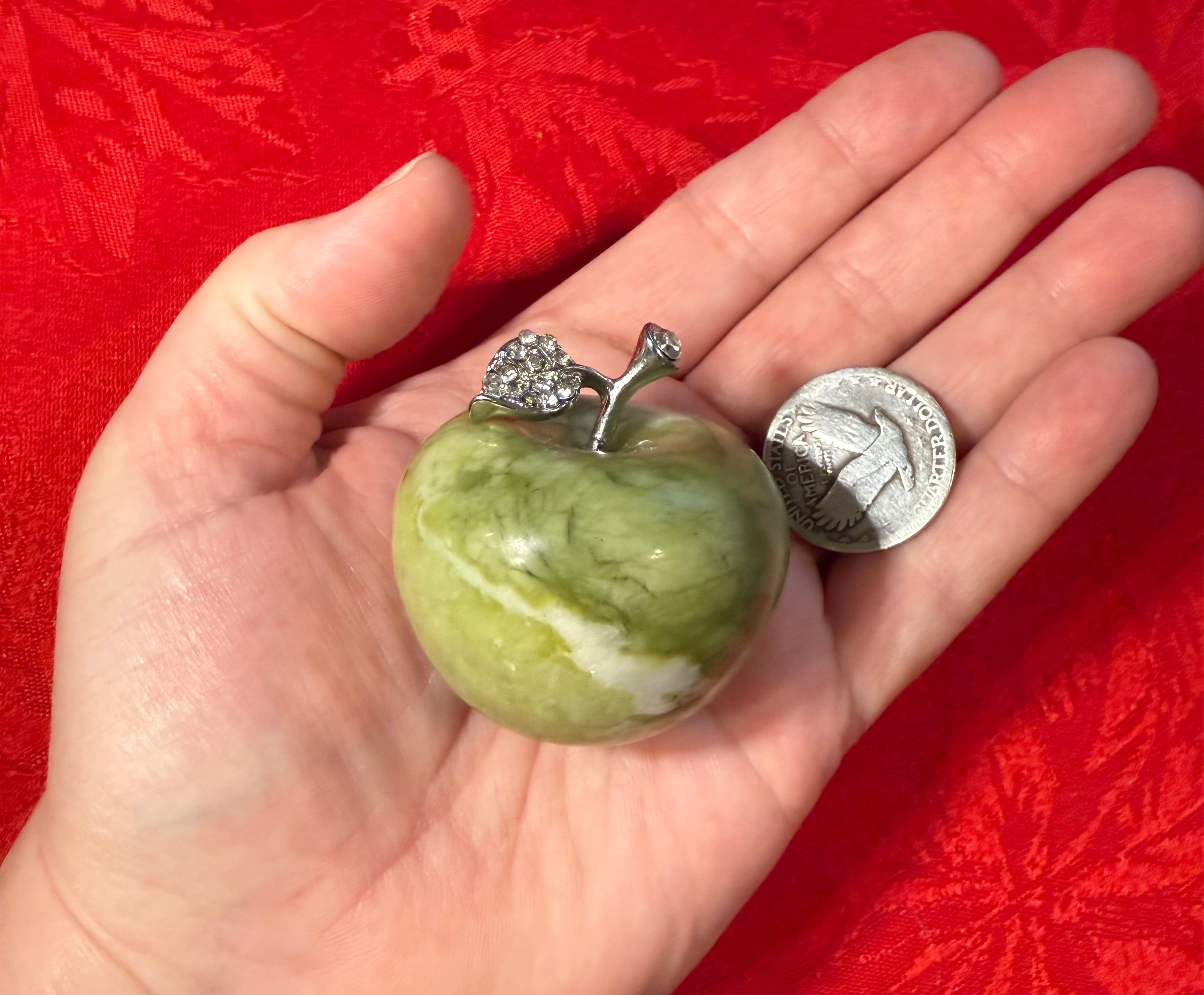 45mm Serpentine Rhinestoned Apple