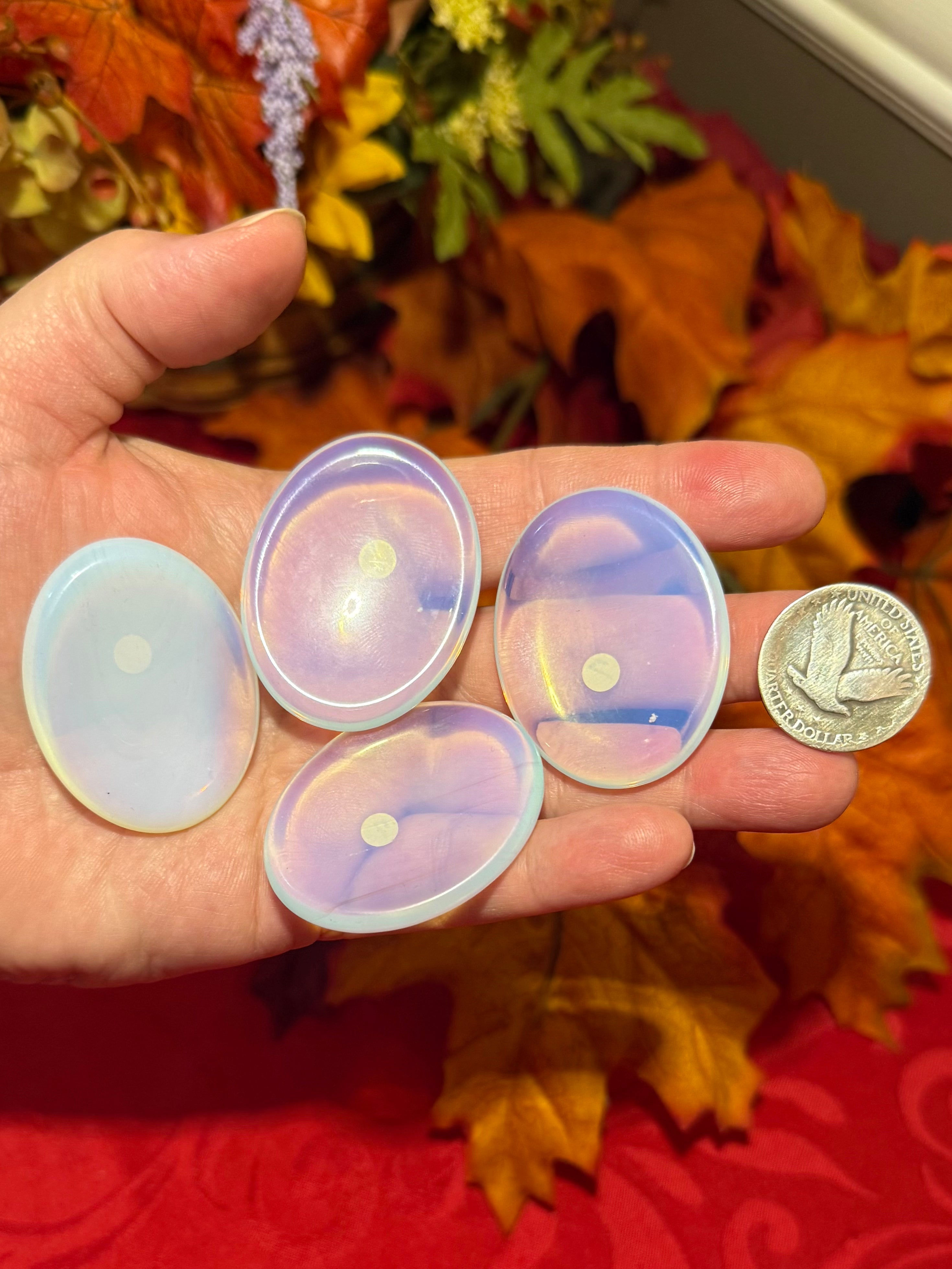 Opalite Worry Stone