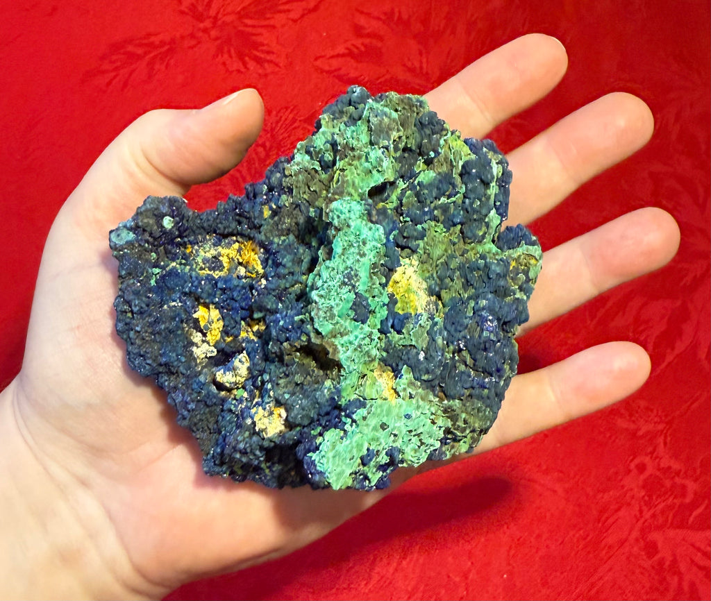 4” Malachite Azurite Natural Specimen