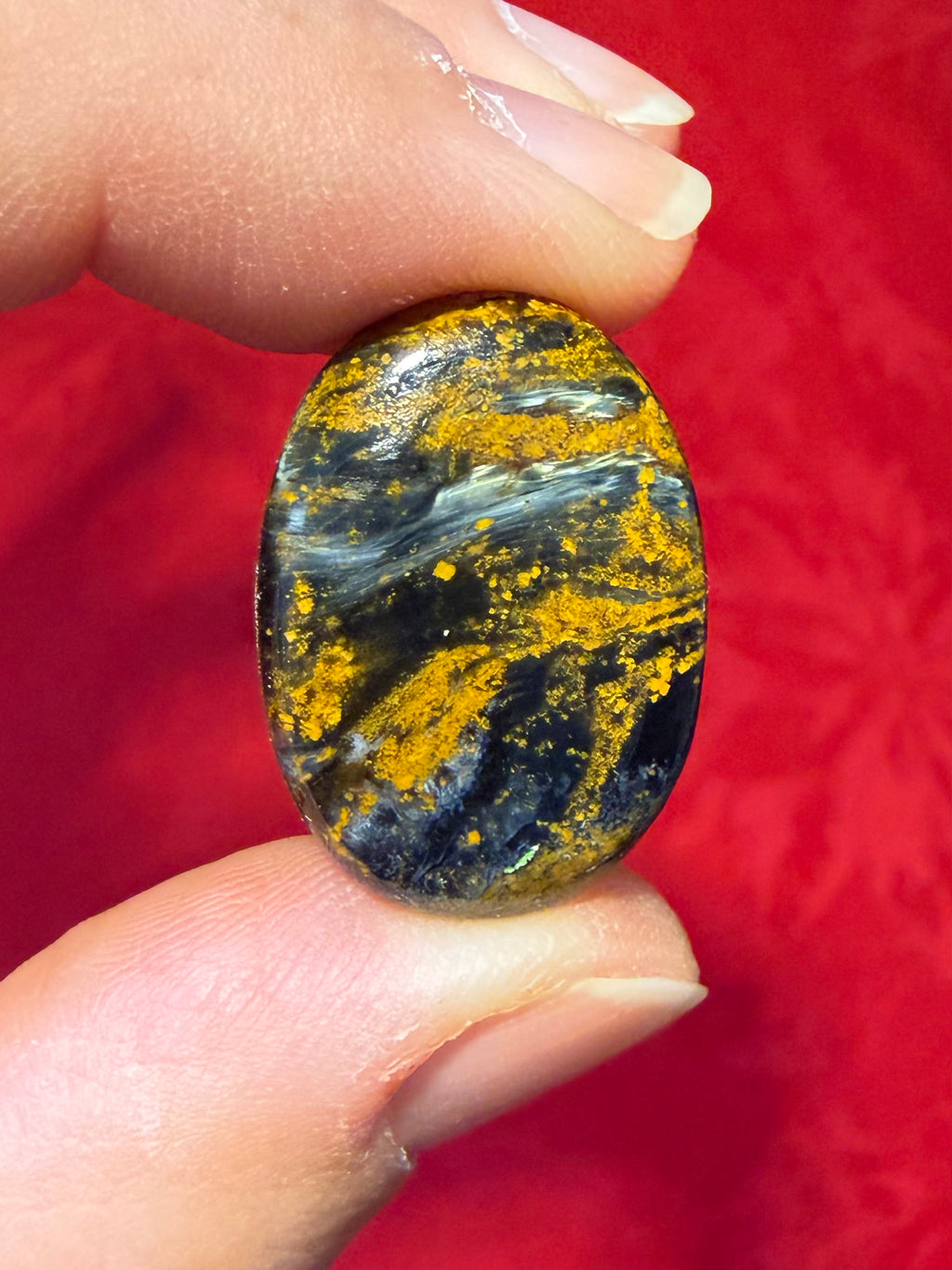 24mm Pietersite Oval Cabochon