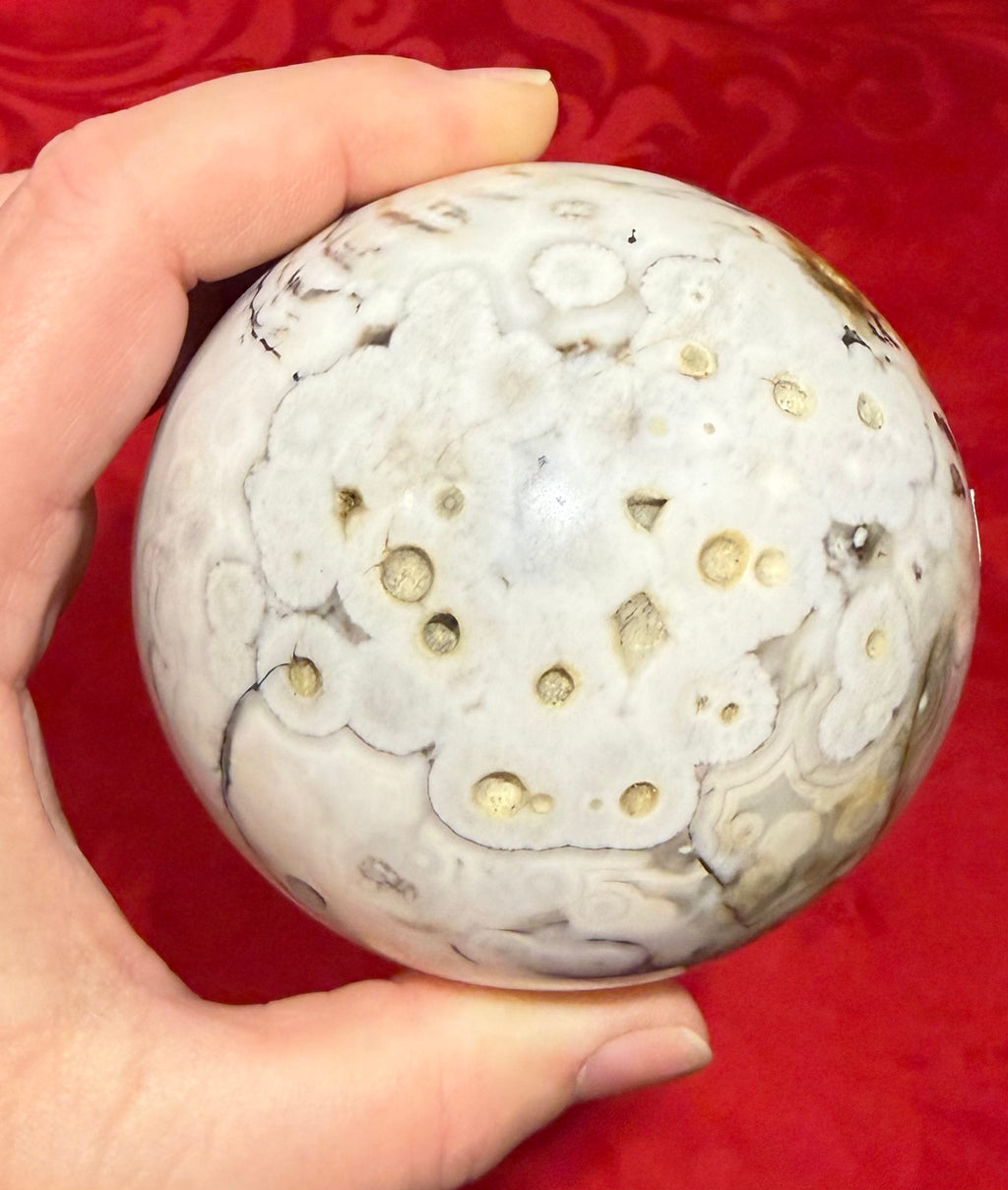 76mm Ocean Jasper Sphere