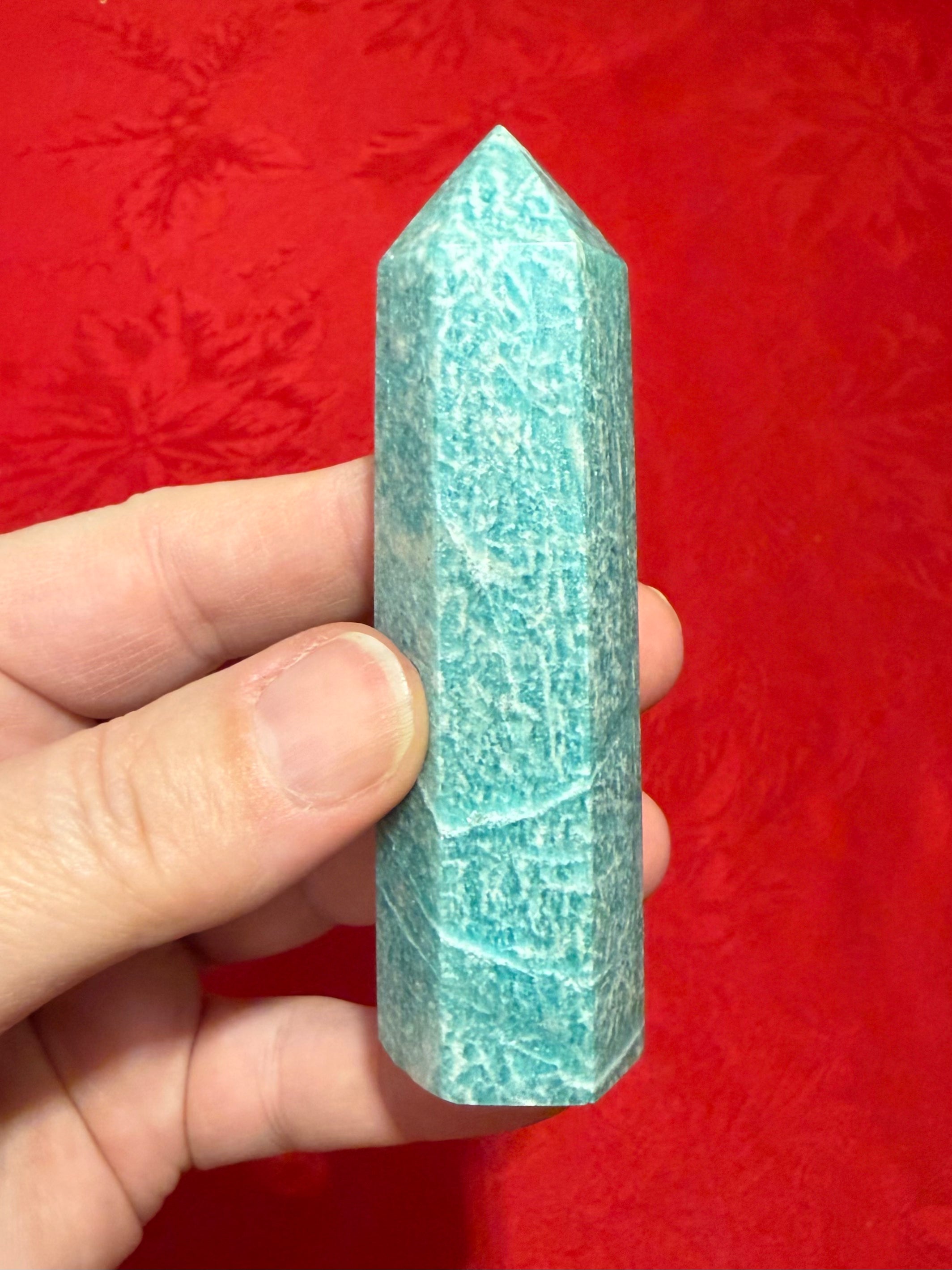 3-3/8” Amazonite Standing Point