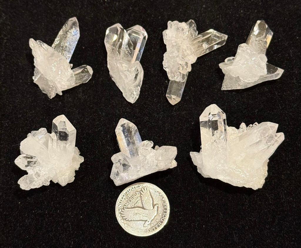 Amazing Water Clear Quartz Cluster