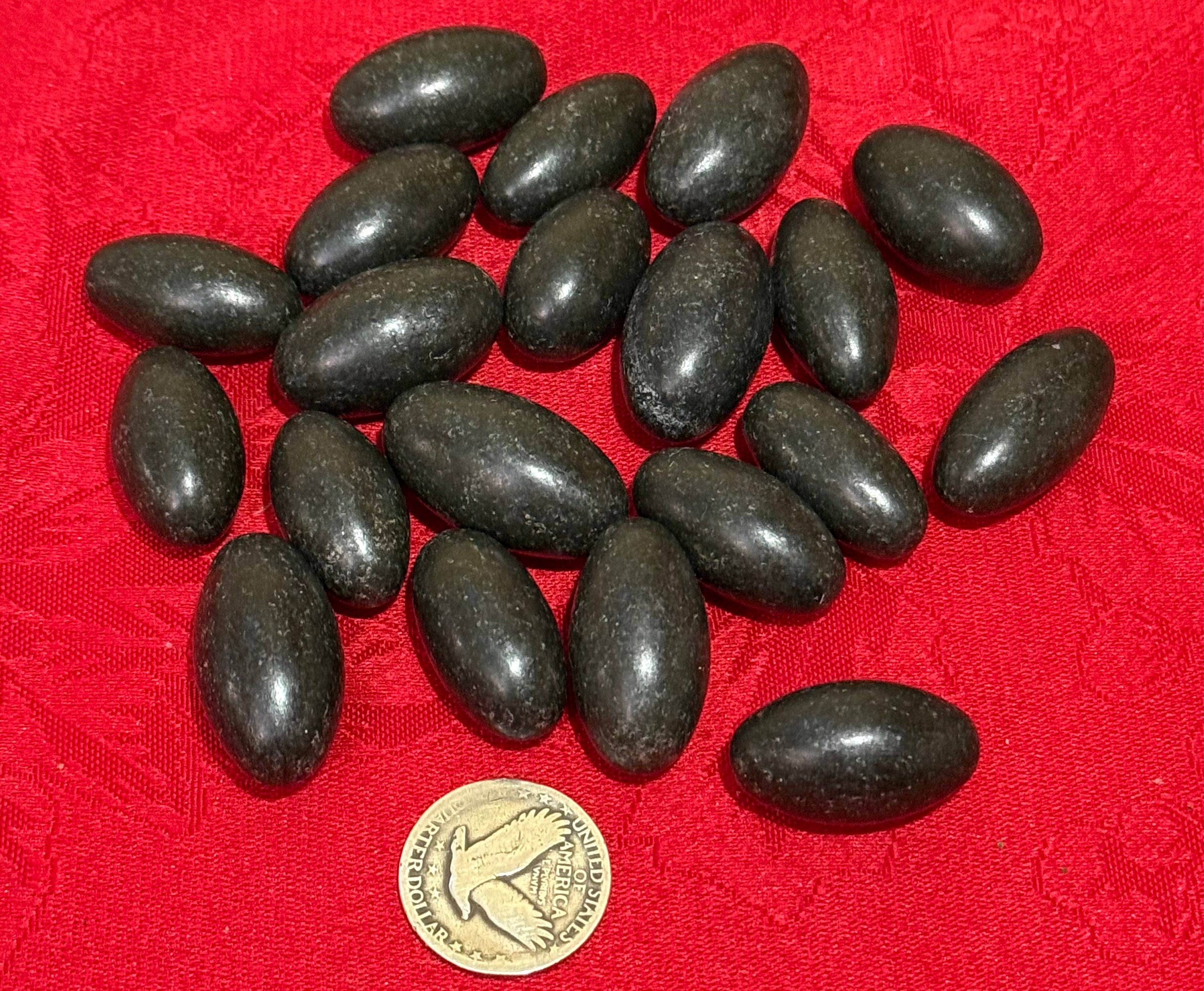 Small Black Shiva Lingham Stone