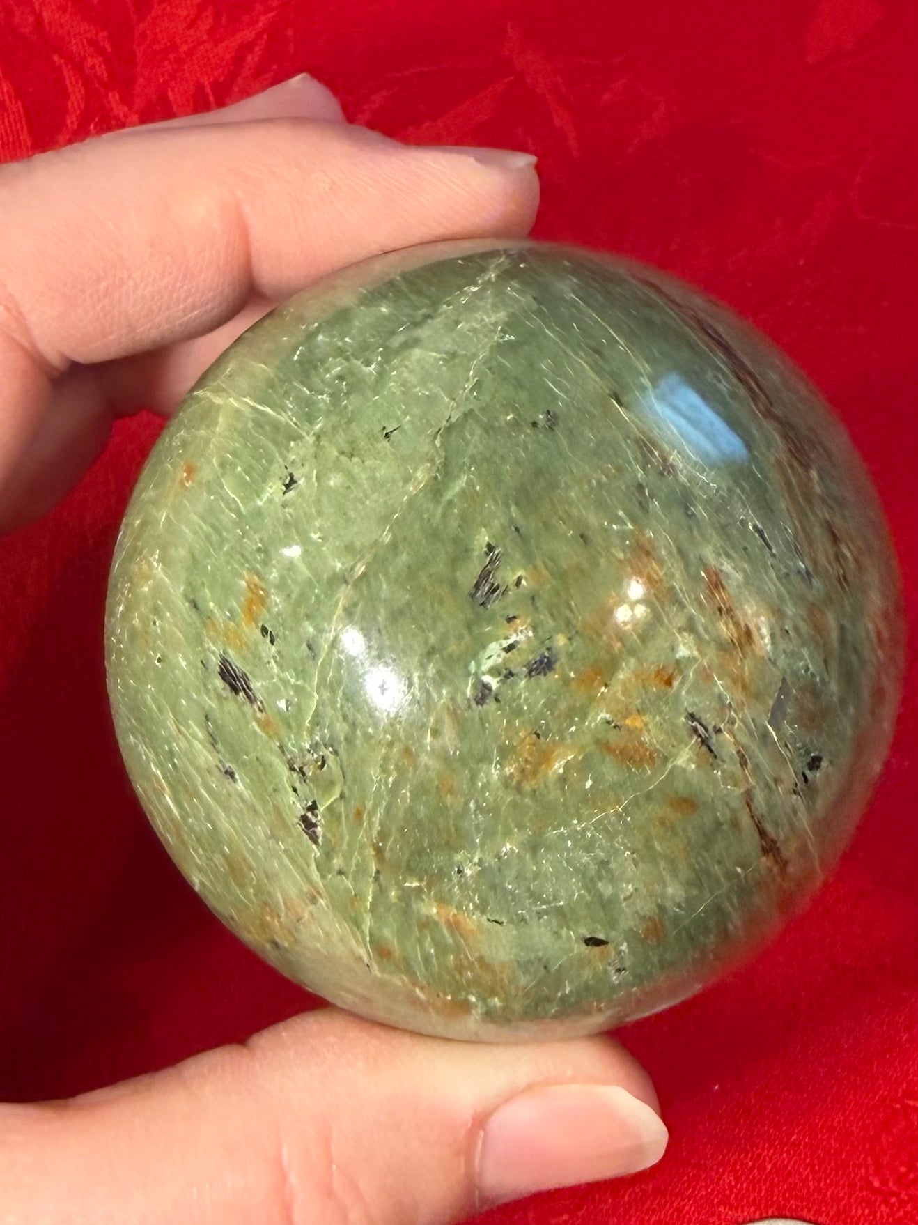 60mm Chrysoprase Sphere