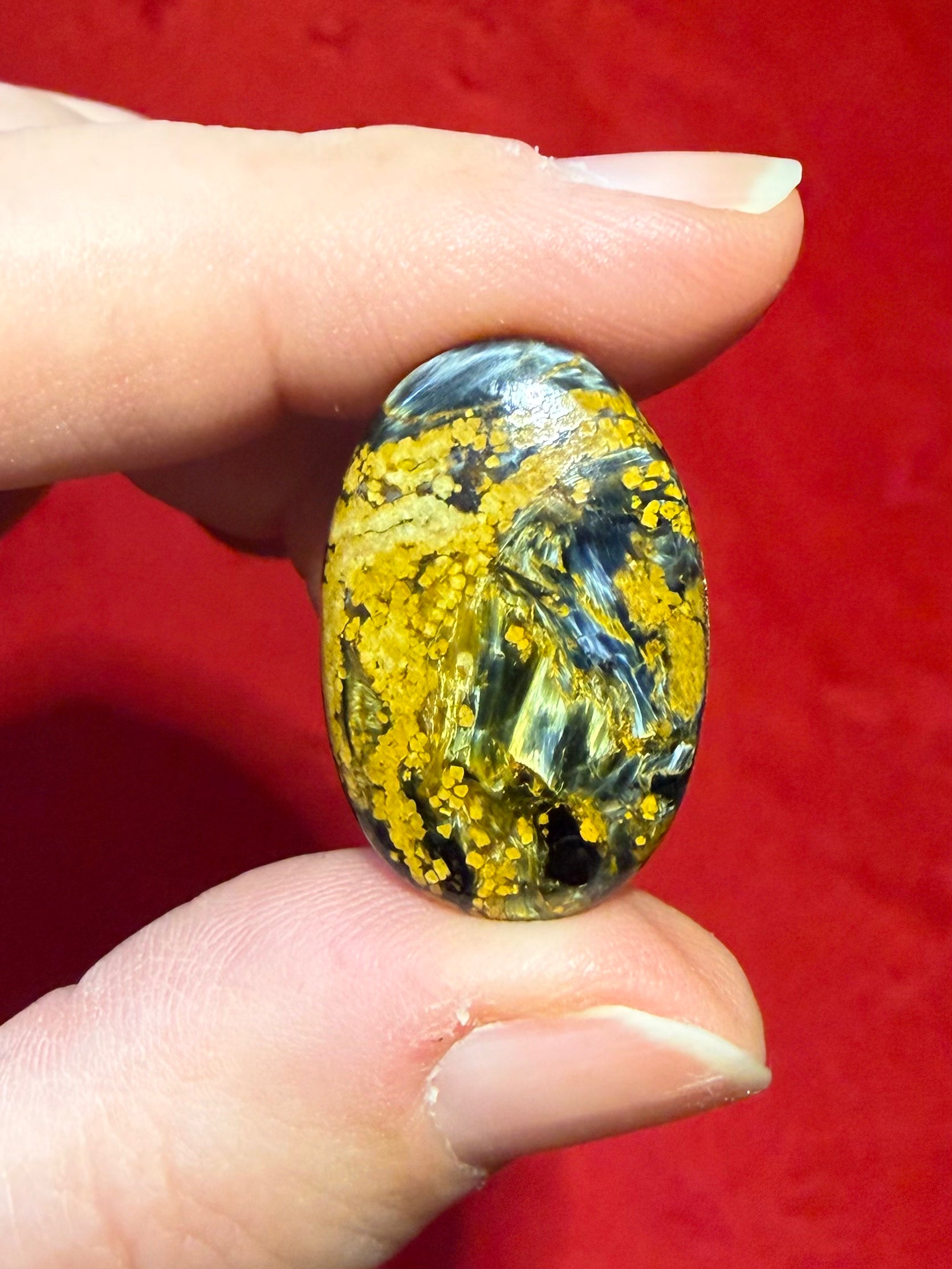 25mm Pietersite Oval Cabochon