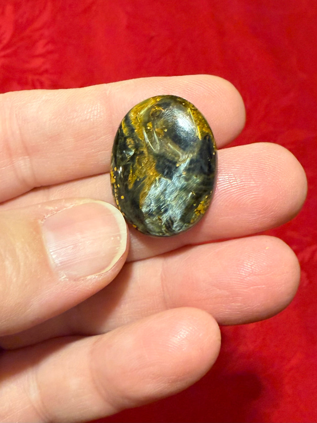 25mm Pietersite Oval Cabochon