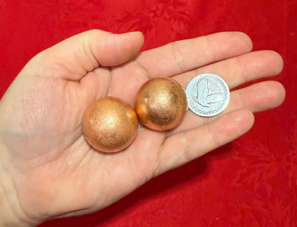 30mm Solid Copper Sphere