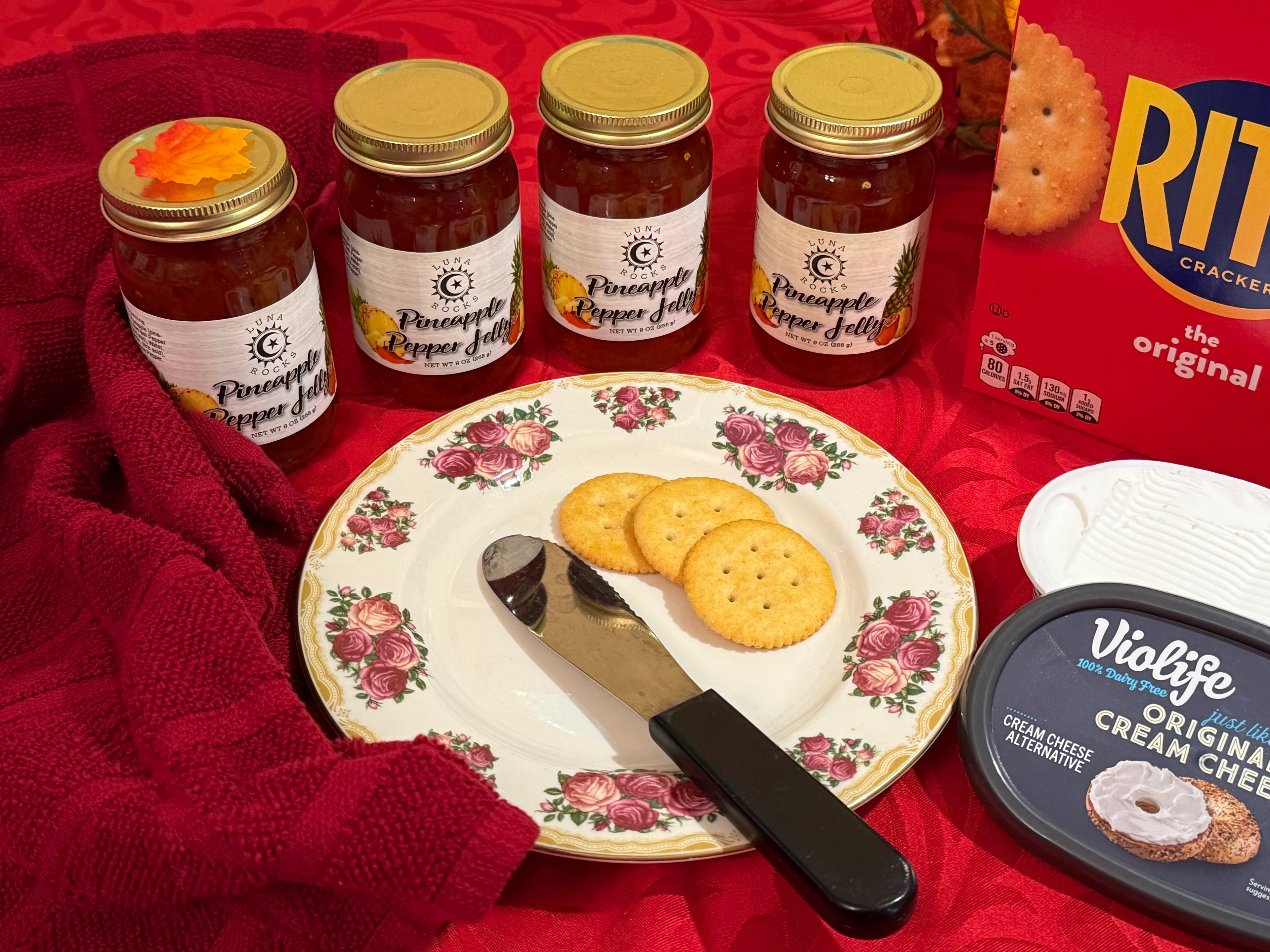 Pineapple Pepper Jelly 9 ounce Jar