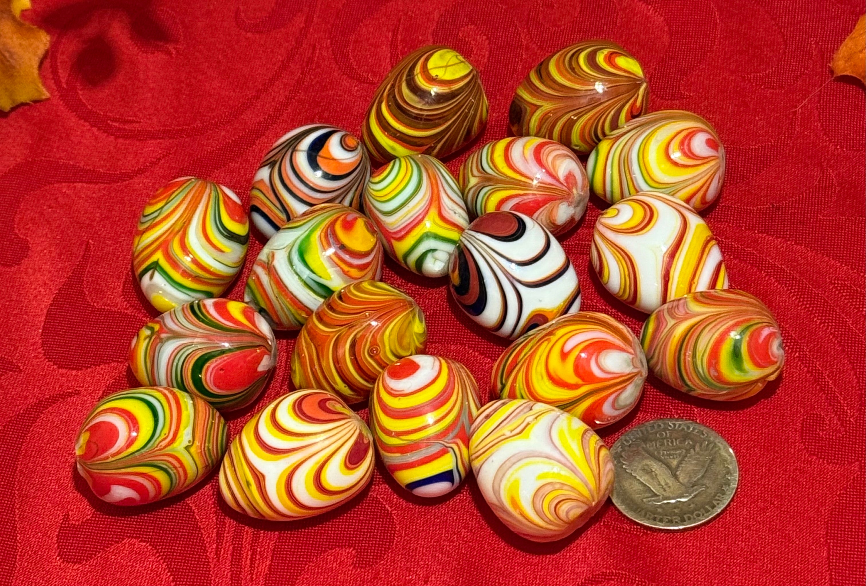 Blown Glass Egg Marble