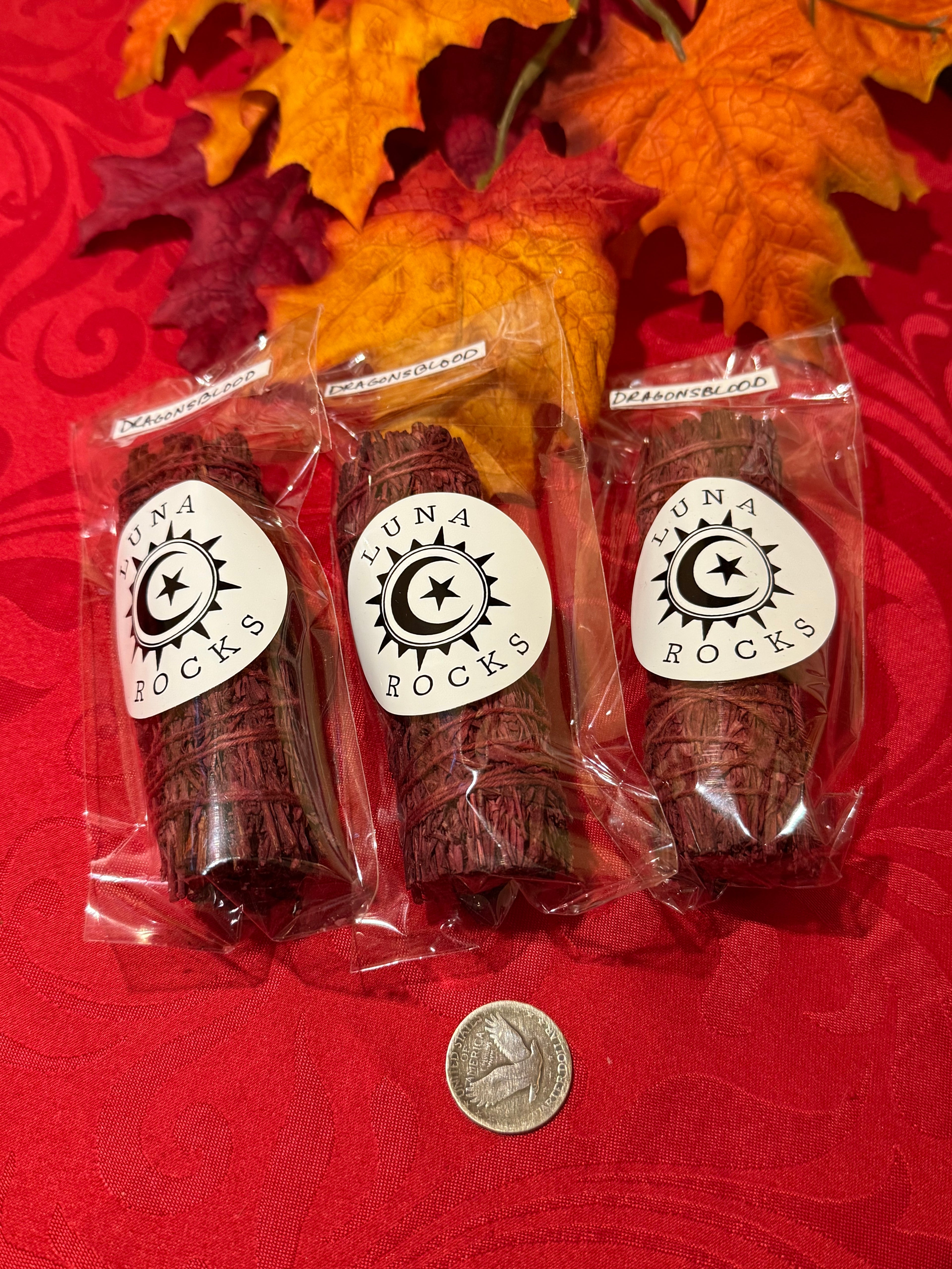 Dragonsblood Resin Sage Smudge Bundle