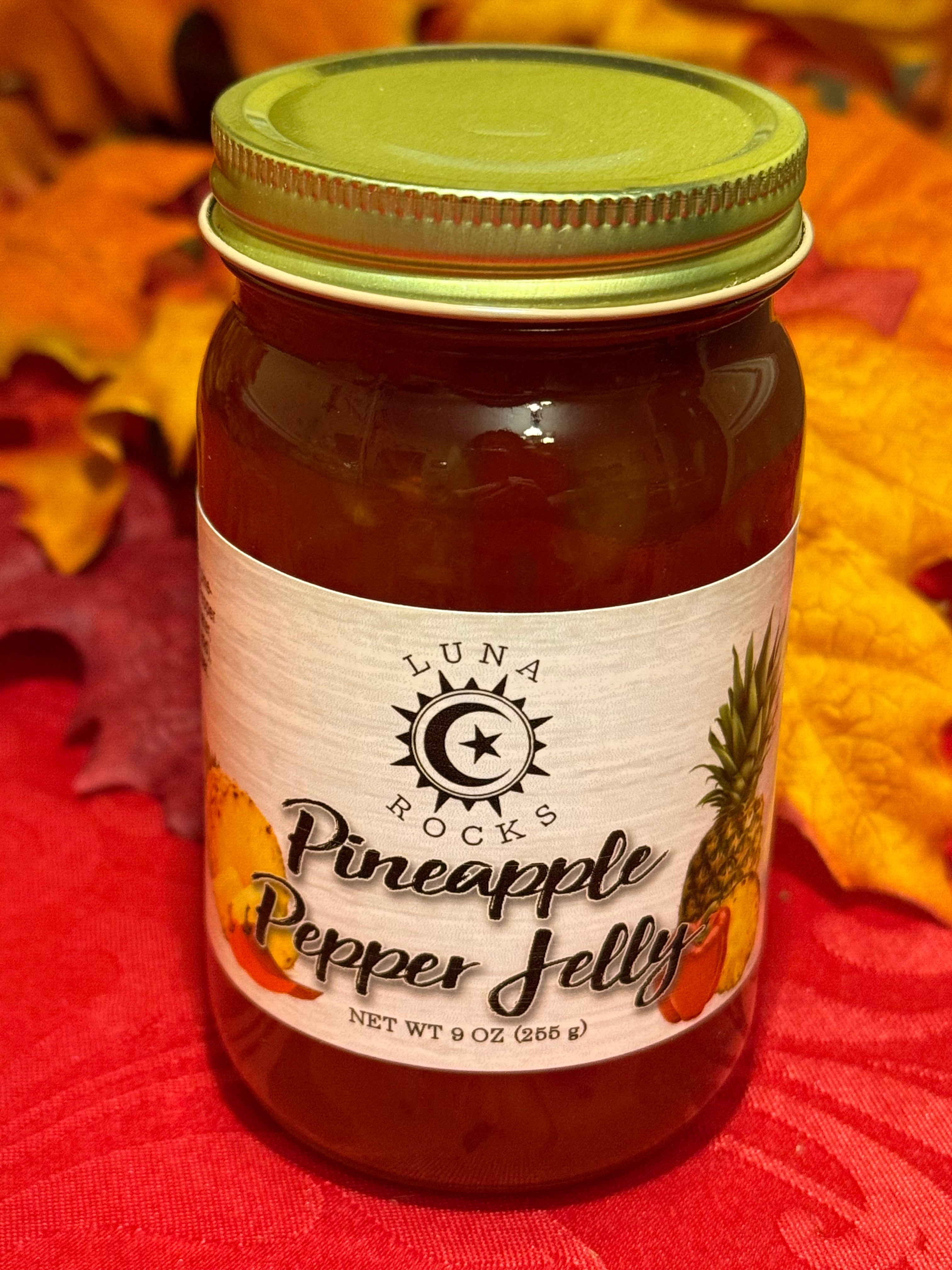 Pineapple Pepper Jelly 9 ounce Jar