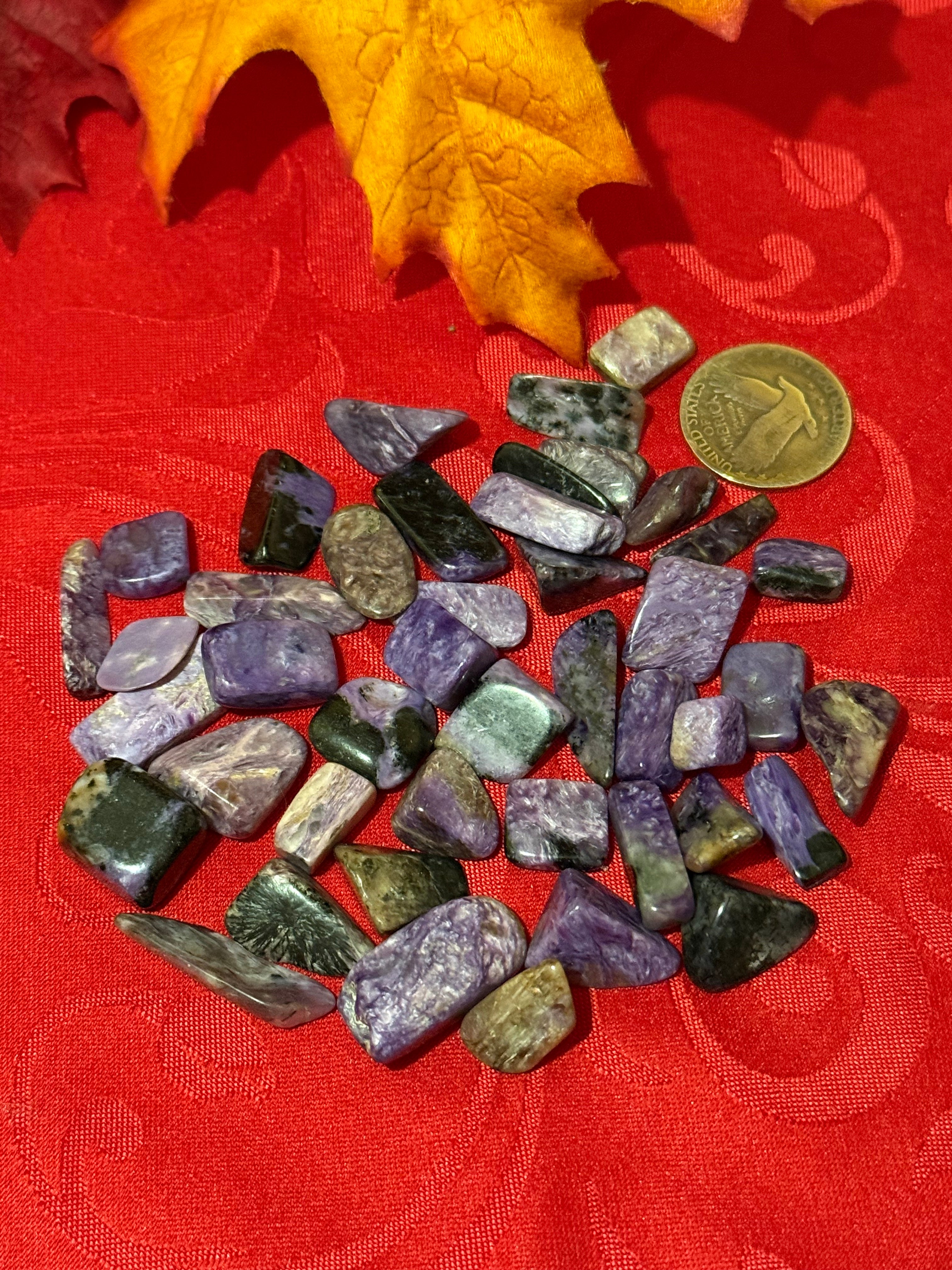 Charoite Tumbled Polished Stone
