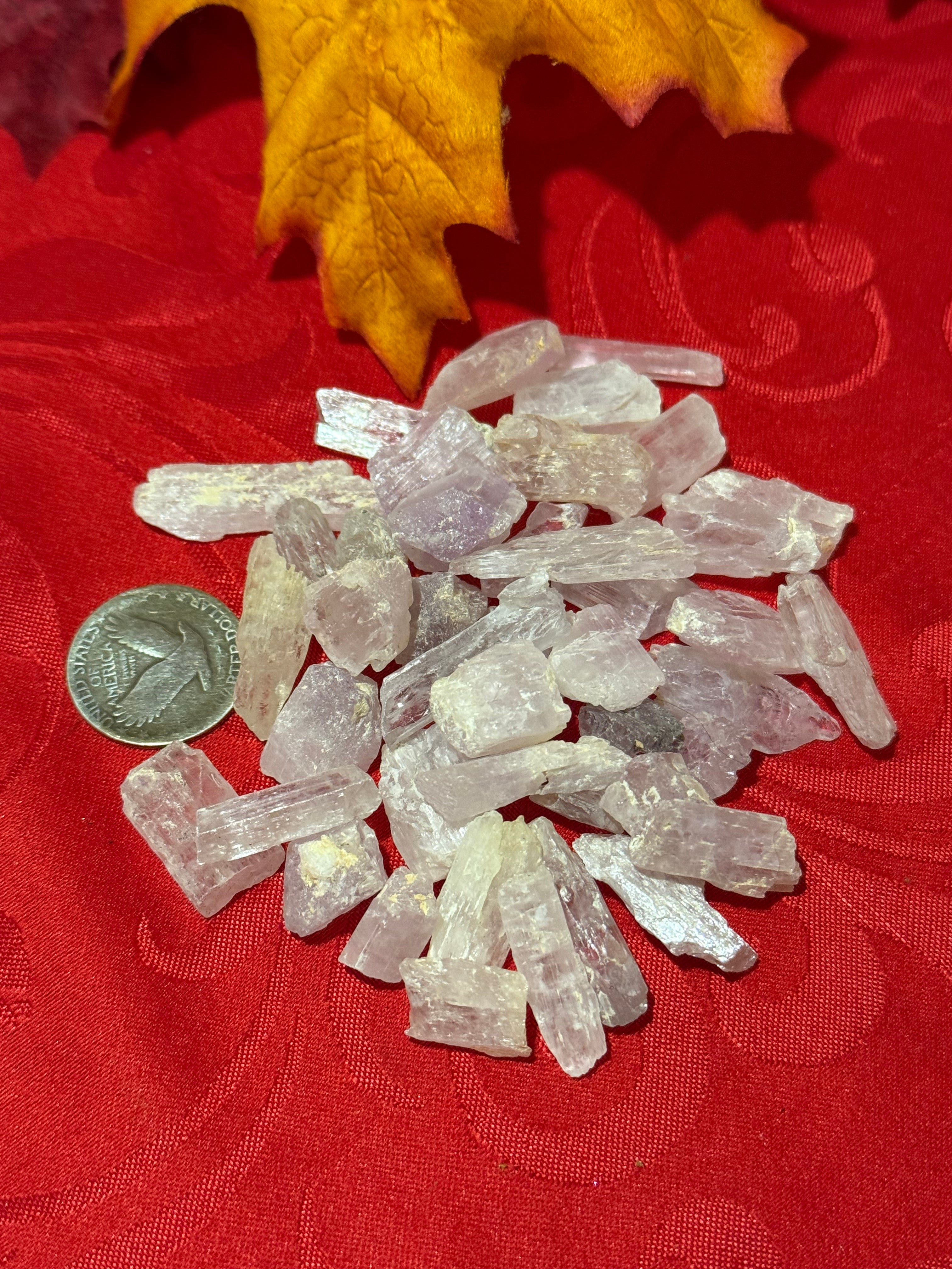 Rough Raw Pink Kunzite Crystal