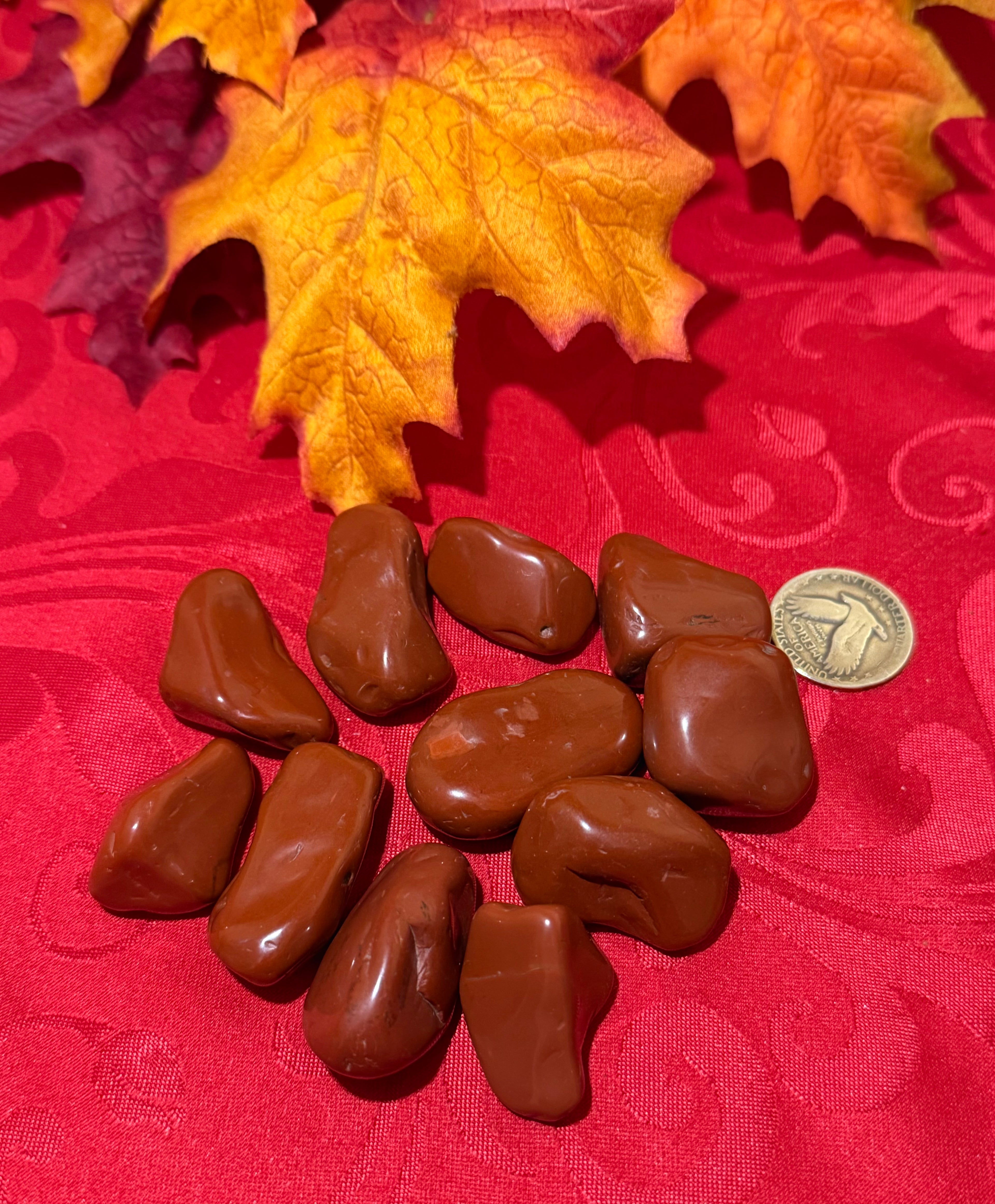Red Jasper Tumbled Polished Stone