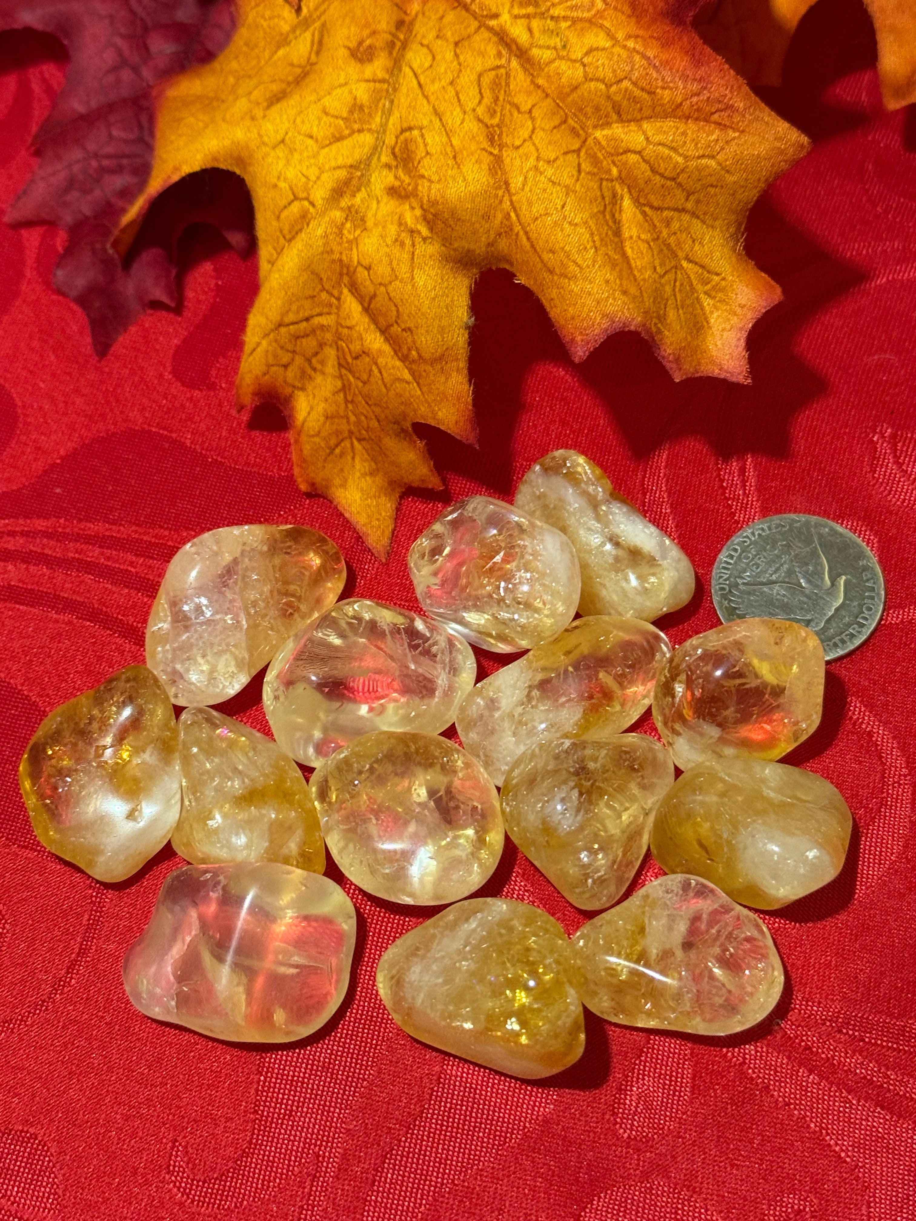 Citrine Tumbled Polished Stone