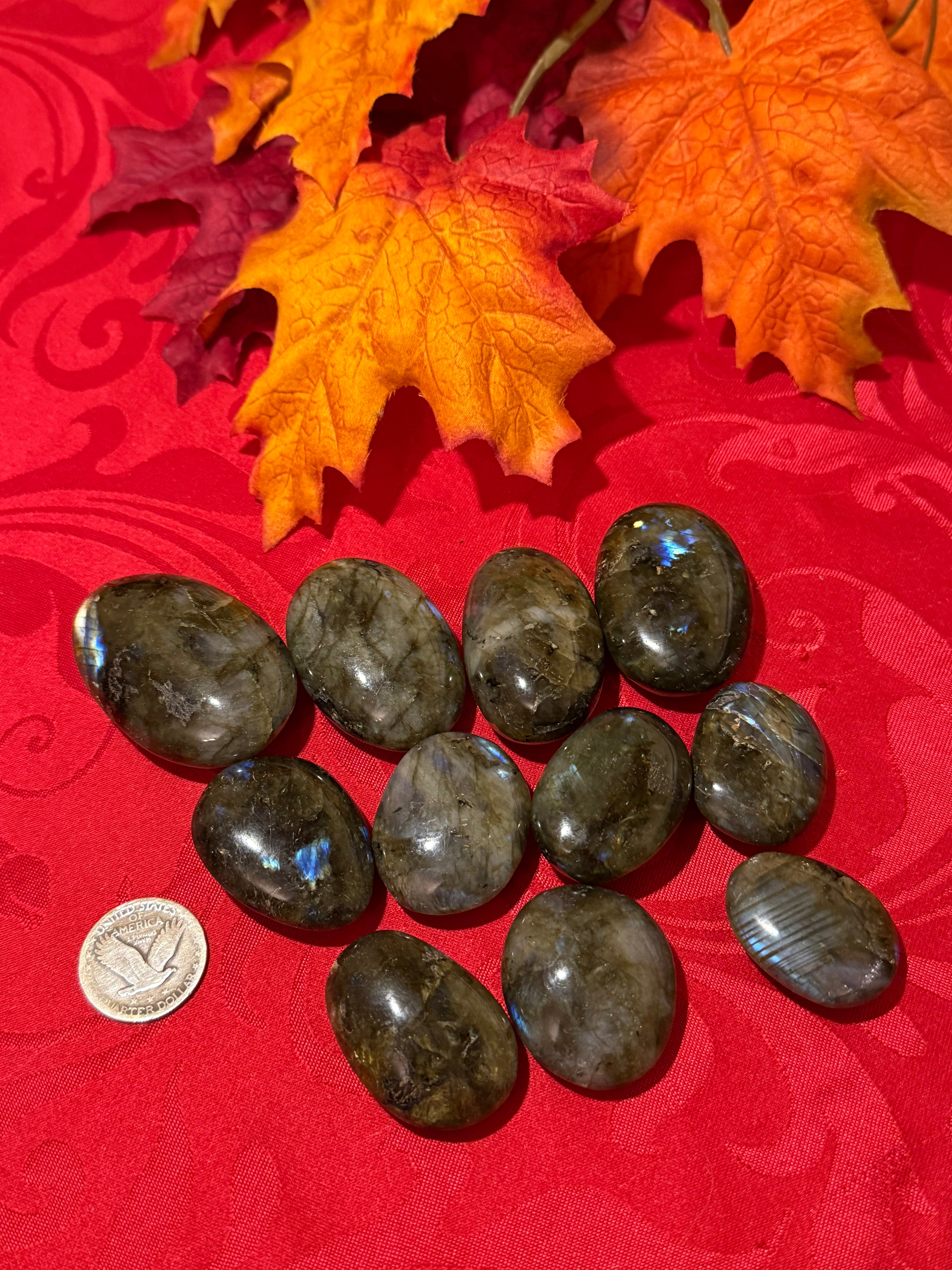 Labradorite Polished Palm Stone