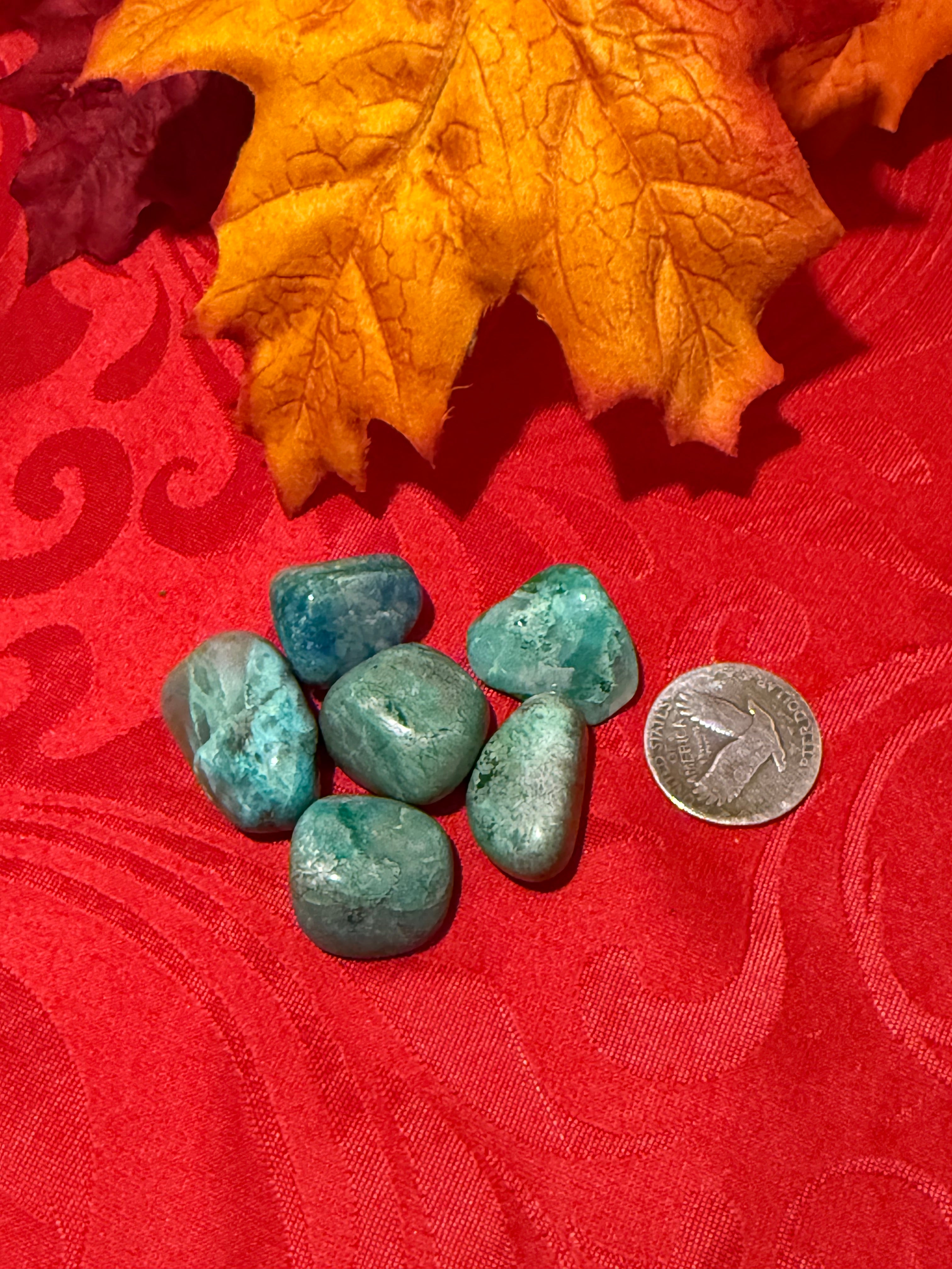Chrysocolla Tumbled Polished Stone