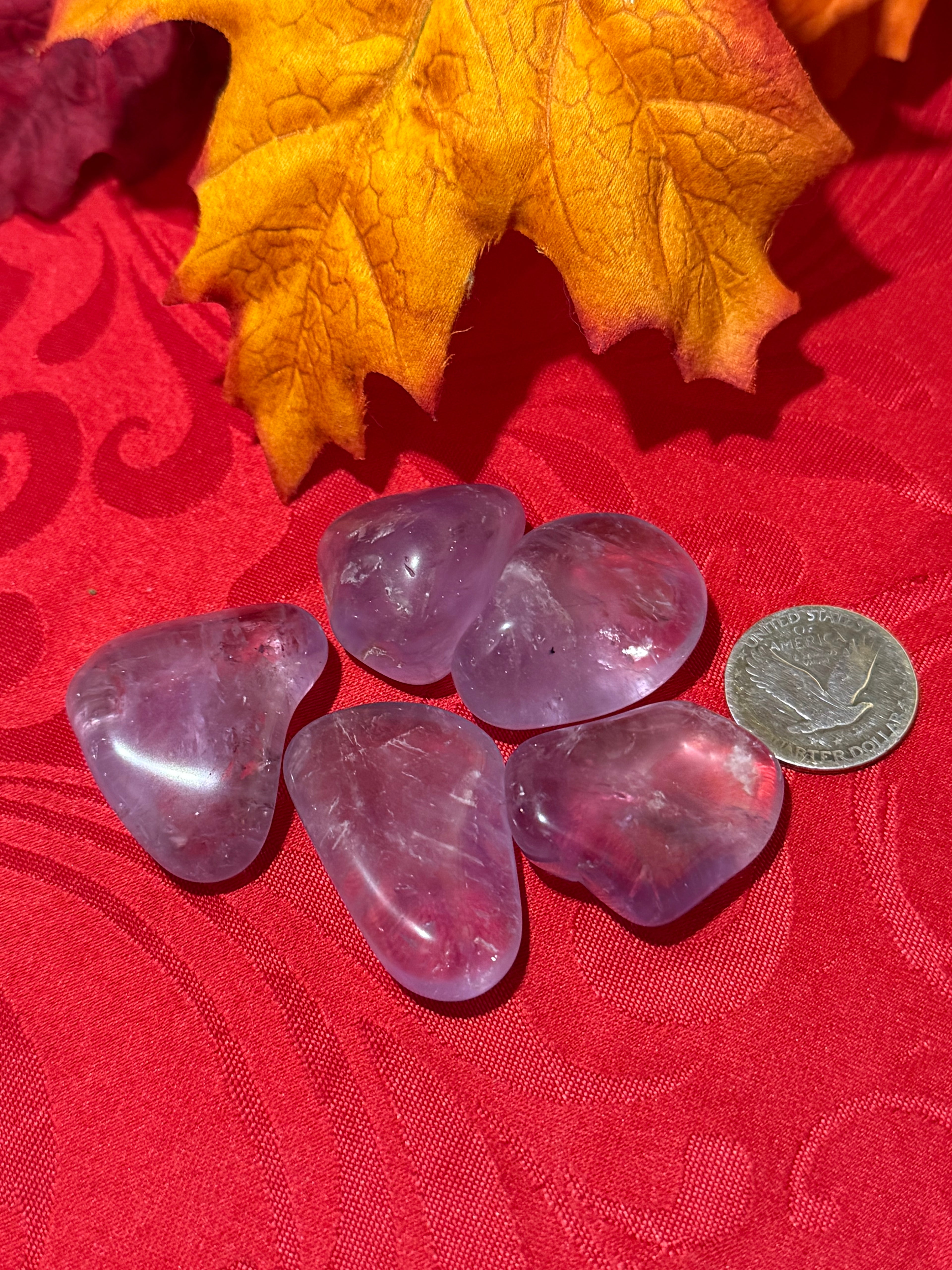 Large Amethyst Tumbled Polished Stone