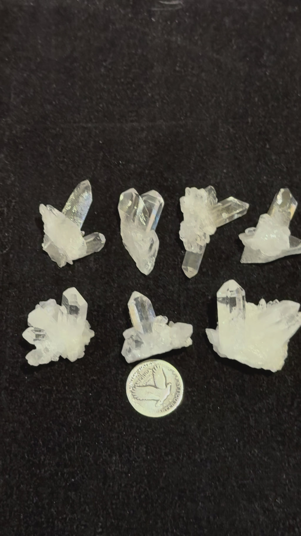 Amazing Water Clear Quartz Cluster