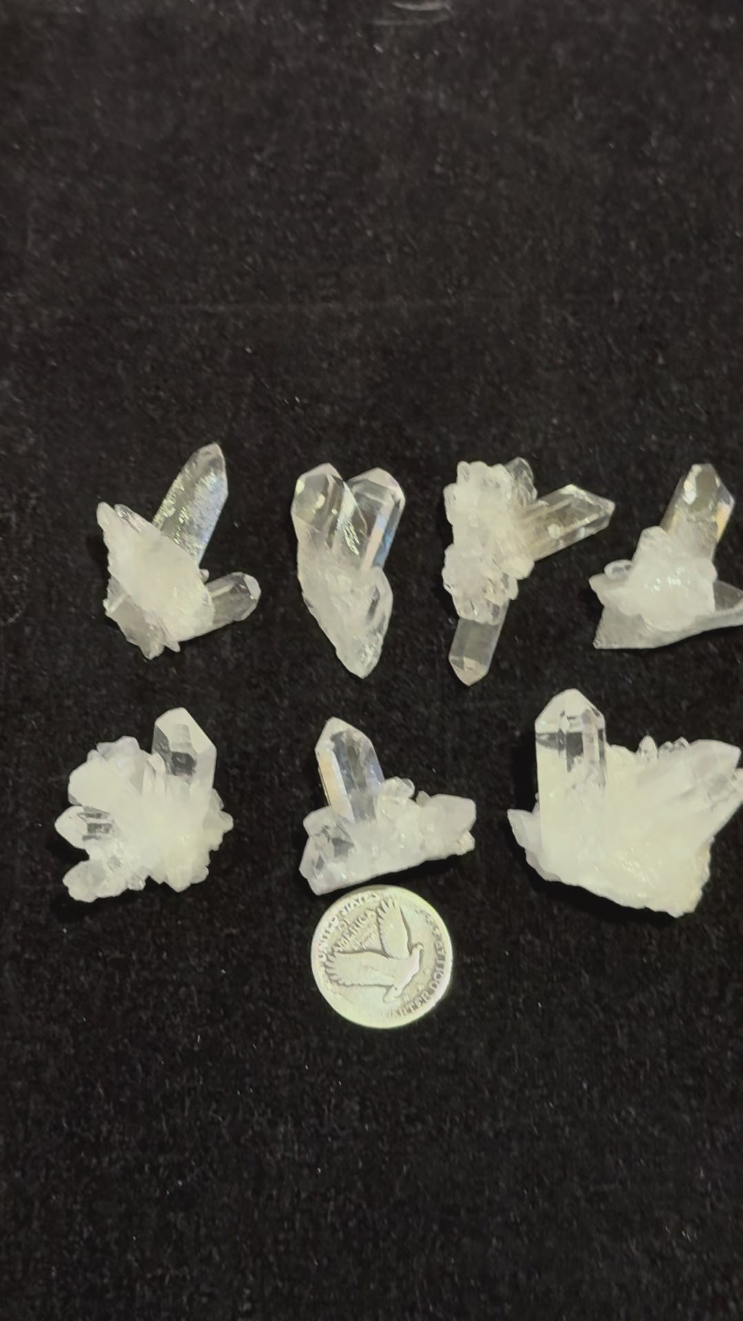 Amazing Water Clear Quartz Cluster