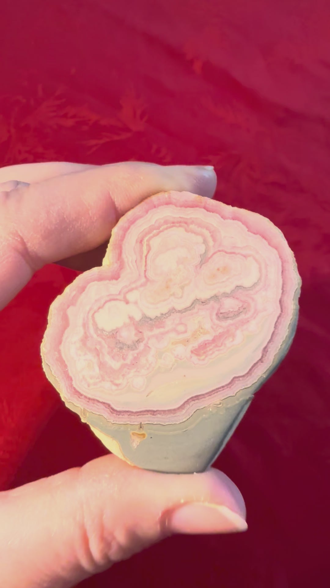 Rhodochrosite Polished Slice