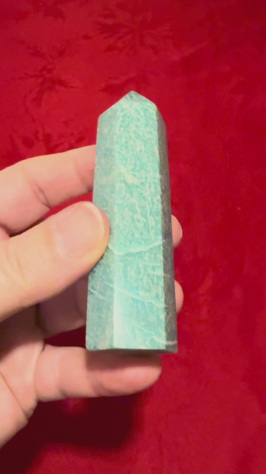 3-3/8” Amazonite Standing Point