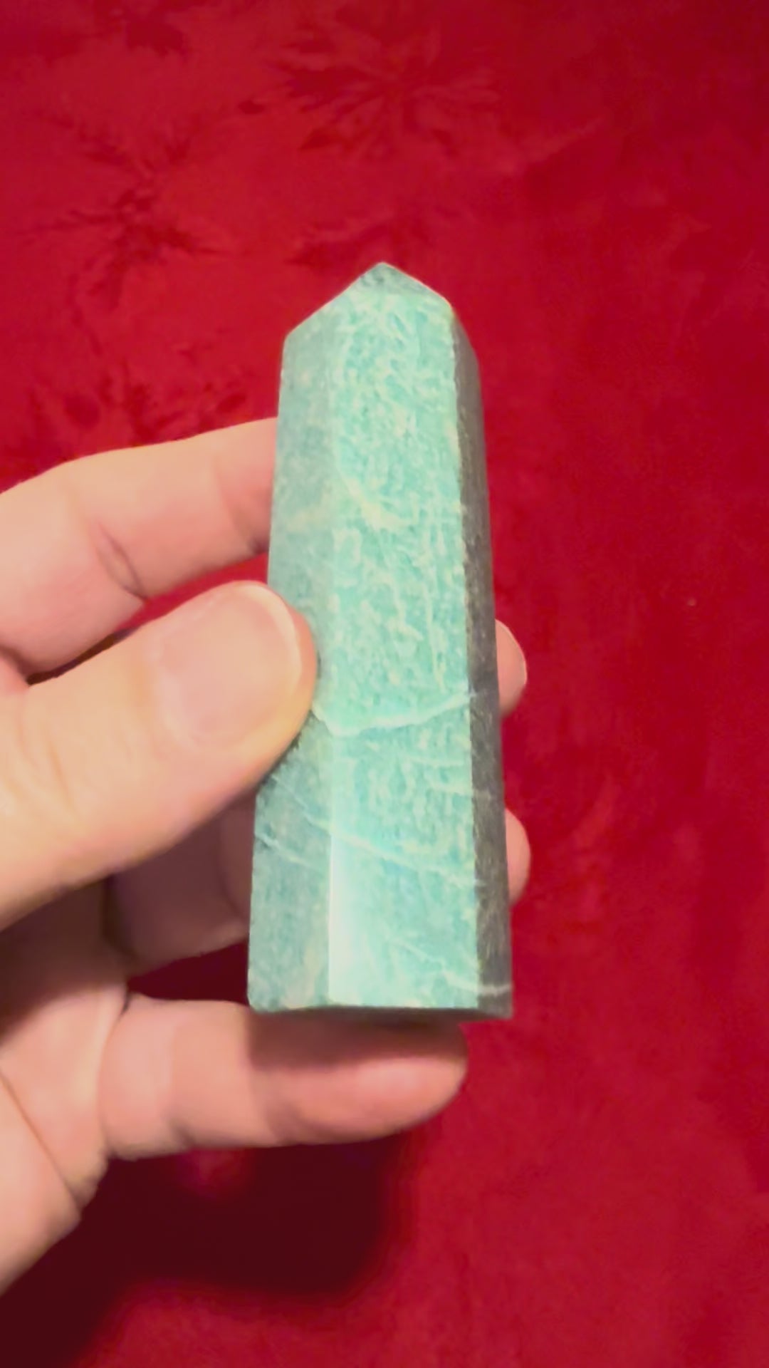 3-3/8” Amazonite Standing Point