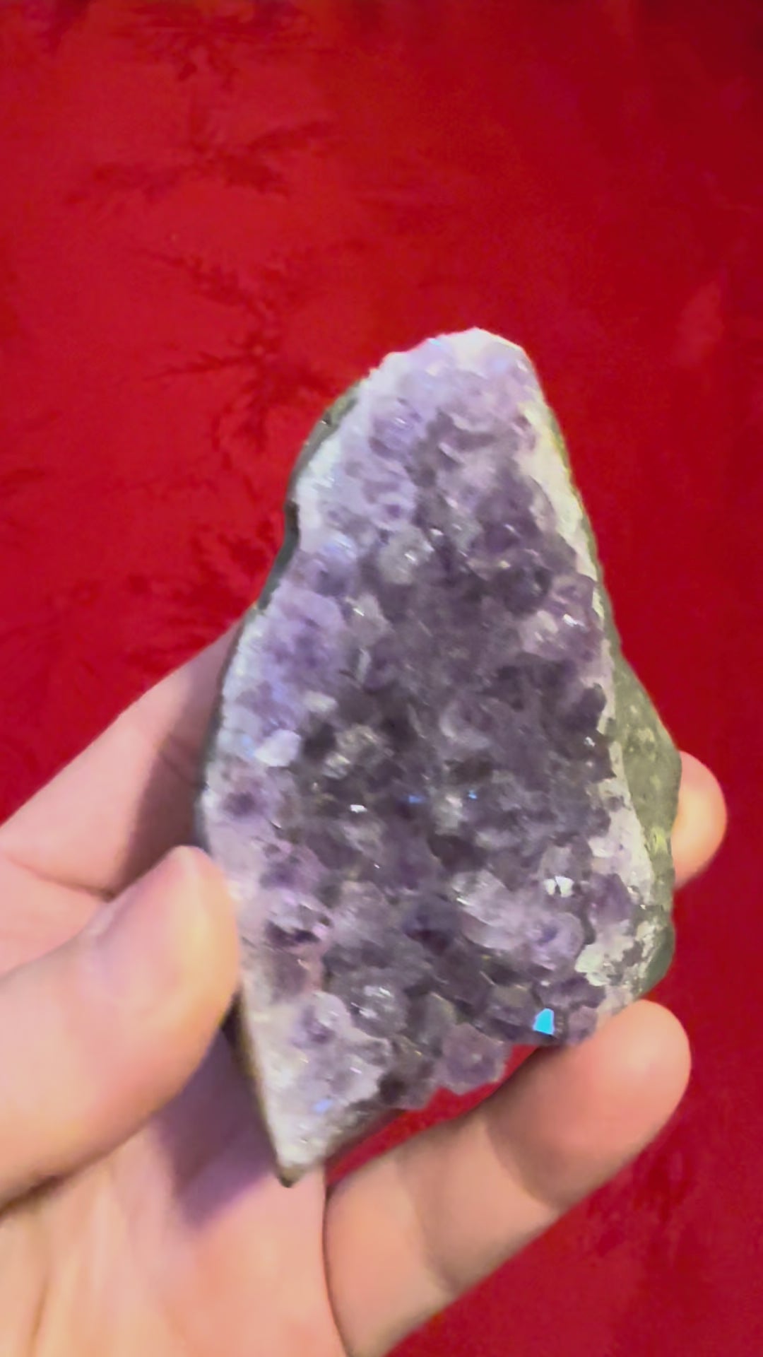 2.75” Amethyst Geode Freestander
