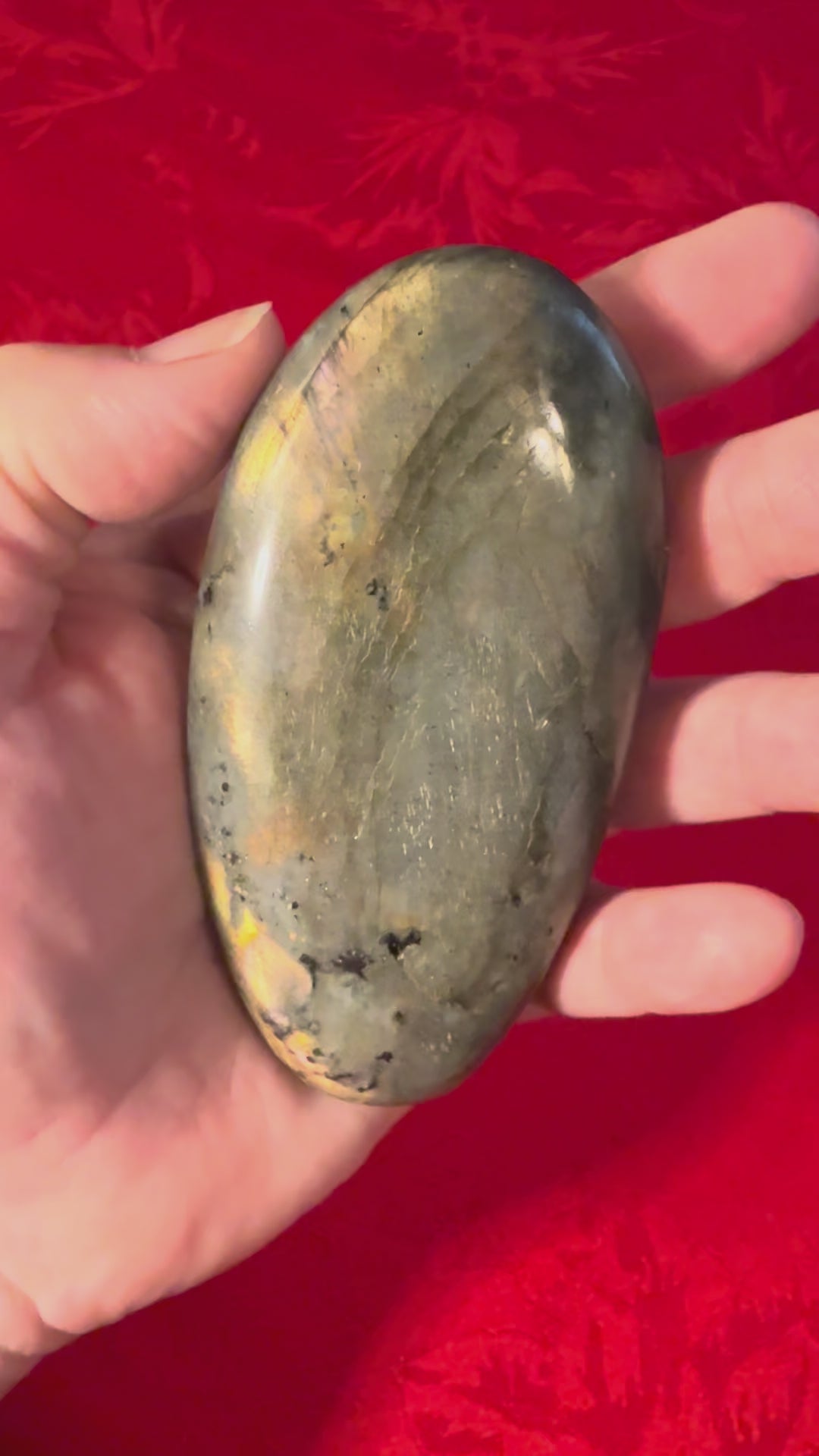 4” Labradorite Palm Stone