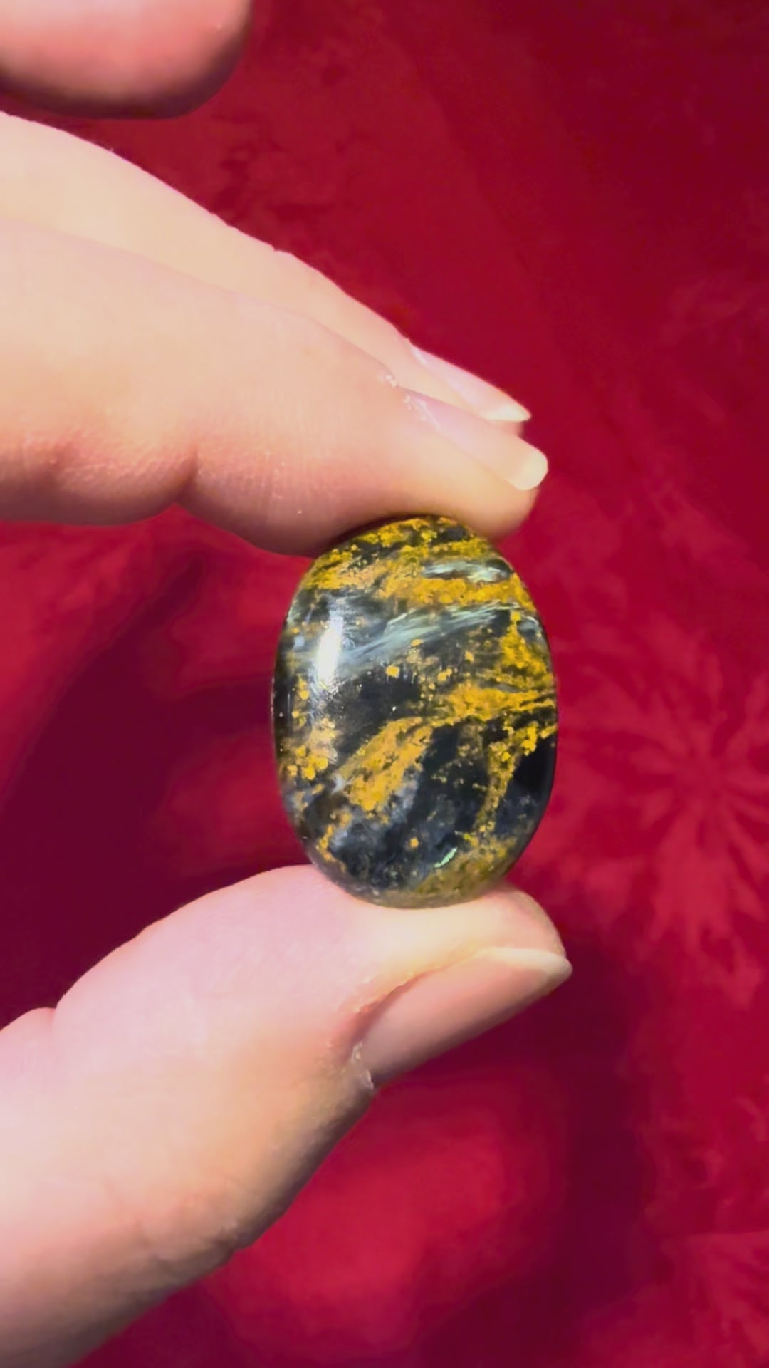 24mm Pietersite Oval Cabochon