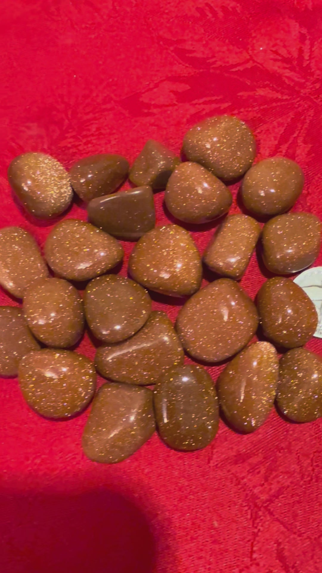 Goldstone Tumbled Stones