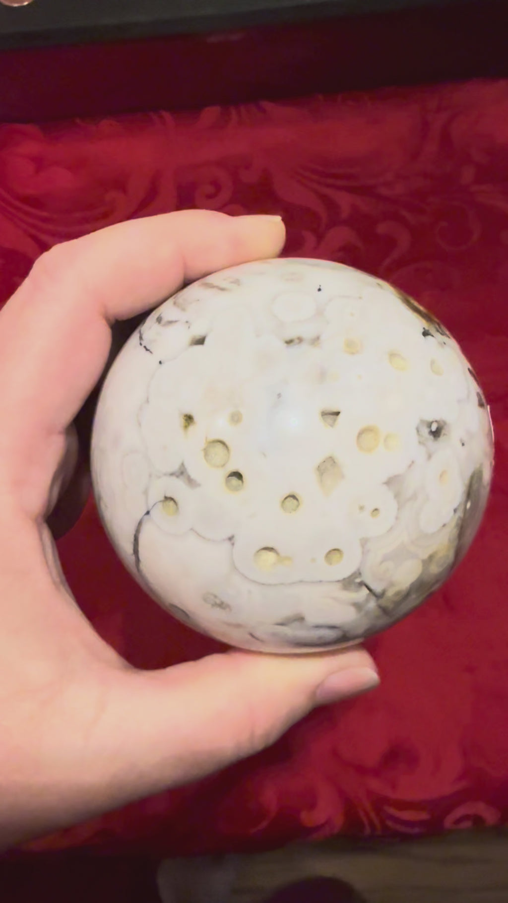 76mm Ocean Jasper Sphere