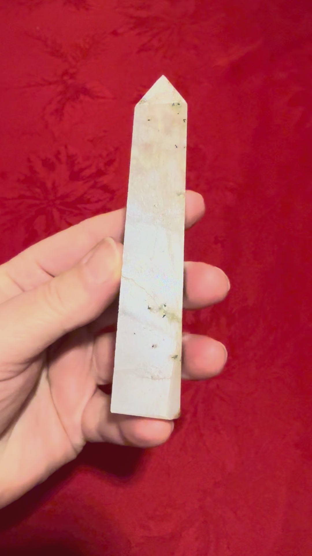 4-5/8” Golden Sunstone Obelisk Standing Point